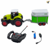 农夫车带USB线 遥控 1:16 4通 主体包电，遥控器不包电 塑料