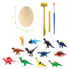 考古挖掘恐龙蛋实体套装高配 石膏
