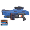 冲锋枪套装（蓝色） 软弹 电动 手枪 实色 塑料