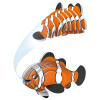 3D动物立体拼图   小丑鱼 动物 纸质
