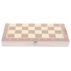 木制国际象棋 国际象棋 三合一 木质