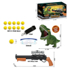枪带恐龙射击靶,护目镜,配件 软弹 手枪 塑料