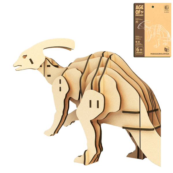 3D木质拼图 动物 木质