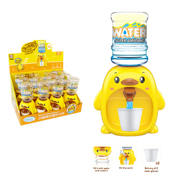 12PCS 小啃鸭饮水机 卡通 塑料