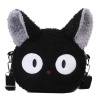 18*16cm黑猫咪斜挎包 单色清装 布绒