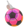 足球彩虹球 9寸 塑料