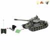 1:28俄罗斯T-34坦克带充电器 遥控 灯光 声音 不分语种IC 主体包电，遥控器不包电 塑料