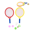 网球拍带5粒球 塑料