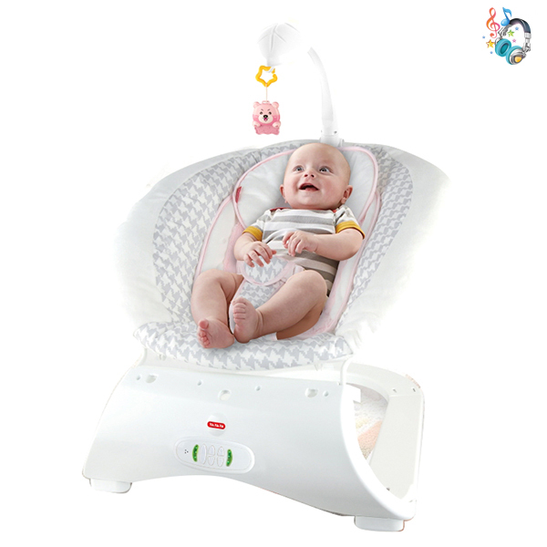 电动婴儿太空椅带震动,音乐 摇椅 塑料