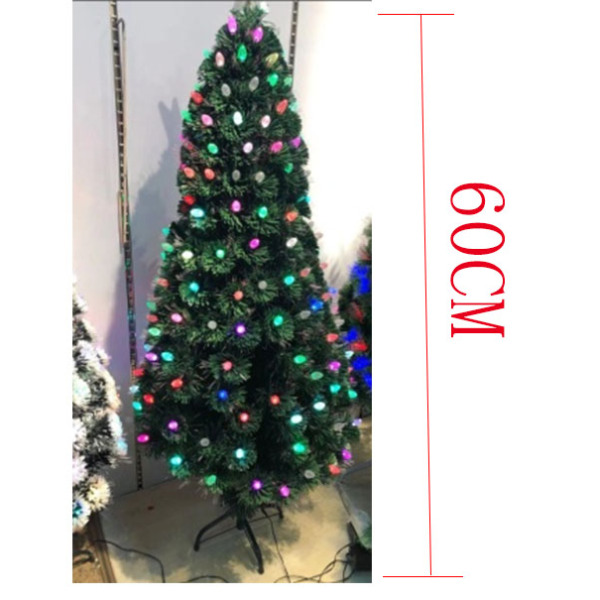 60CM60头彩灯圣诞树 塑料