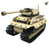 495pcs遥控积木装甲联盟陆战队重型履带坦克积木 遥控 包电 塑料