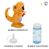标准版恐龙泡泡机带泡泡水,尖头瓶盖 橙色 灯光 音乐 不分语种IC 塑料