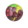 9寸葡萄全彩印充气球 塑料