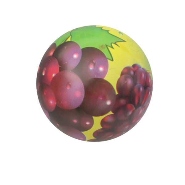 9寸葡萄全彩印充气球 塑料