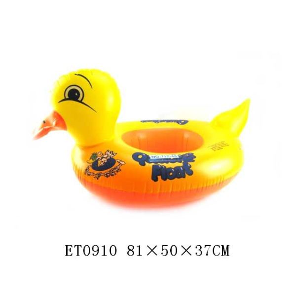 黄鸭游泳圈 塑料