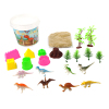 恐龙太空沙组合 塑料