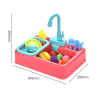 DIY益智厨房儿童洗碗机组合 卡通 实色 塑料