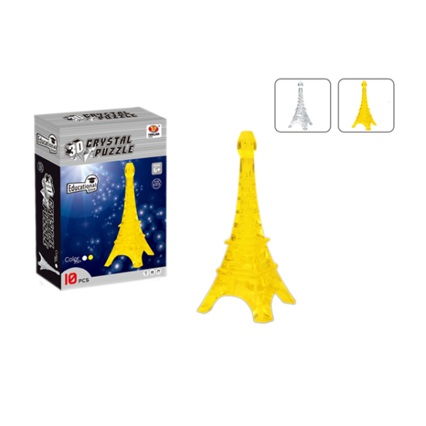 巴黎铁塔水晶积木 塑料