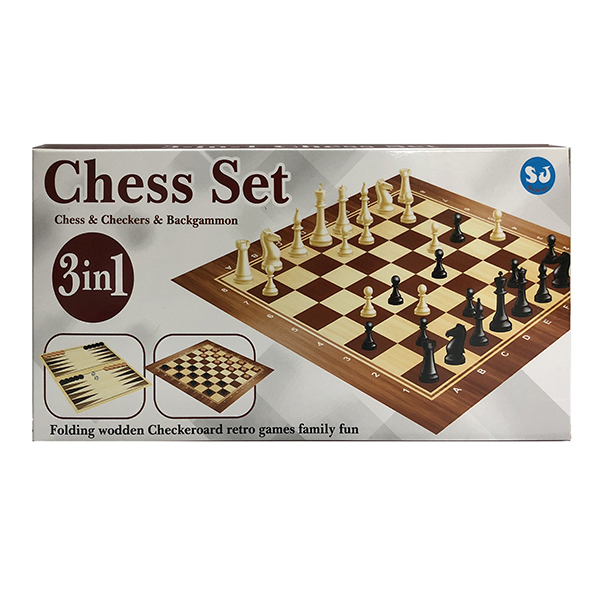 国际象棋 国际象棋 三合一 塑料
