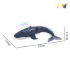 2.4G喷水鲸鱼组合 棕色 遥控 主体包电，遥控器不包电 灯光 塑料