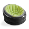 绿色圆形单人沙发充气椅子 其它