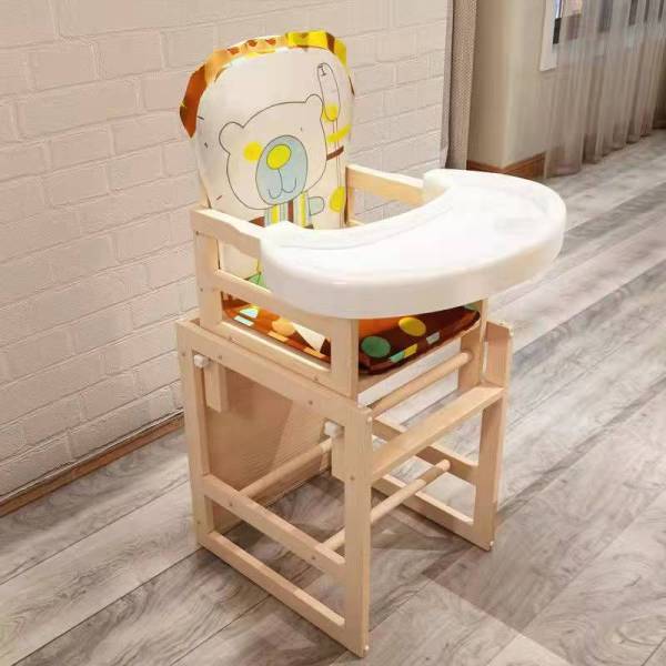 宝宝餐椅 婴儿餐椅 木质