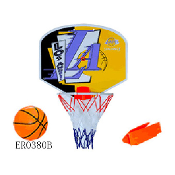5寸篮球+篮球板 塑料