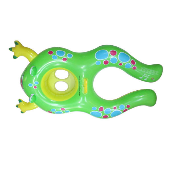 充气母子青蛙救生圈 塑料
