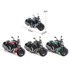 8PCS 哈雷摩托车模型 4色 惯性 2轮 黑轮 塑料