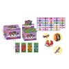 120PCS 工厂直销 超市赠品 环保TPR卡通线束20款吸盘线束玩具趣味扭蛋玩具 食品 糖果玩具 塑料