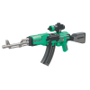 AK枪 模型 变形 冲锋枪 实色 塑料