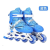 L39-42 963PVC单闪溜冰鞋 混色 S(31-34) 塑料