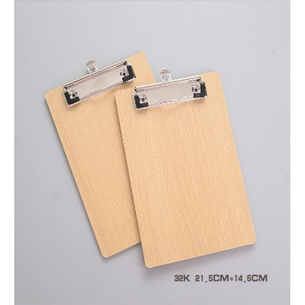 原木色木质板夹 平夹 单色清装 木质