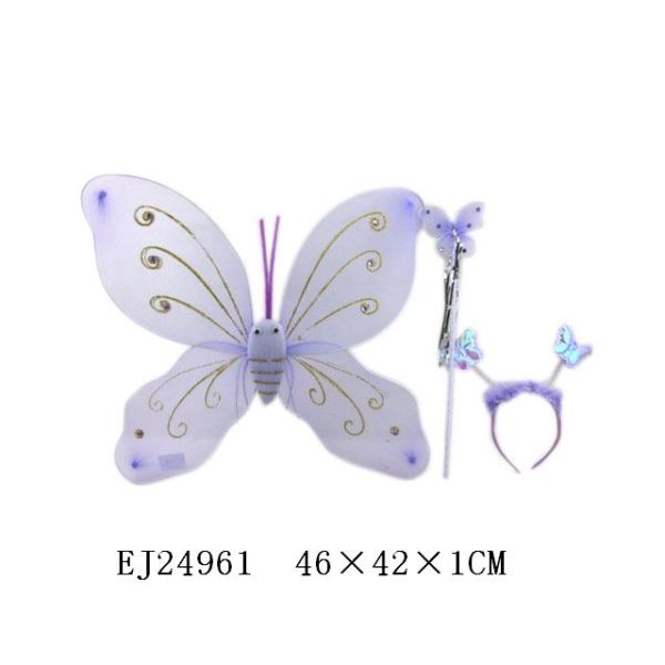 三件套蝴蝶翅膀 塑料