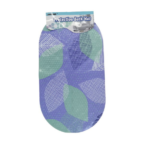 37 * 68cm8805 white background leaf anti slip pad