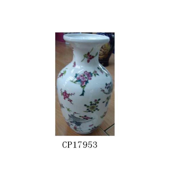 24*14cm50号夜光小莲子花瓶 陶瓷