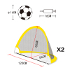 小折叠足球门组合  塑料