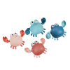 上链游水小螃蟹浴室戏水玩具 4色 塑料