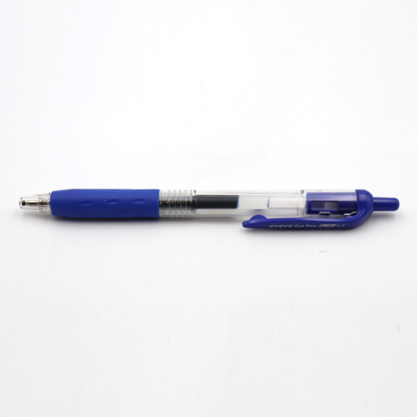 100PCS 中性笔 0.7MM 蓝色 塑料