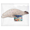 软胶填棉仿真海洋动物-斑海豹 塑料