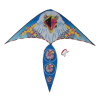 4款110公分动物头三角形风筝配30米线 布绒