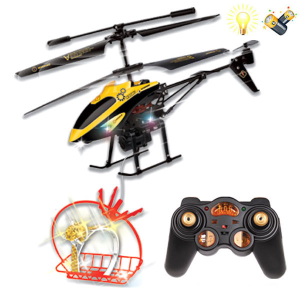 吊篮飞机带USB 遥控 仿真 直升机 电能 3.5通 灯光 主体包电，遥控器不包电 塑料
