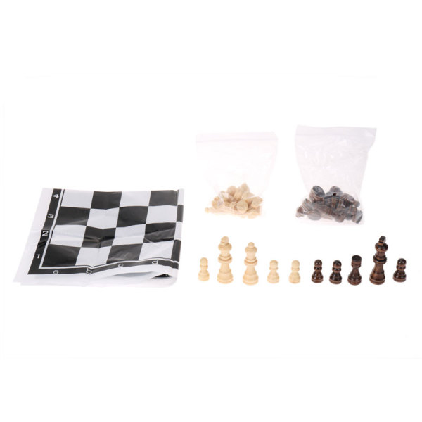木制国际象棋 木质