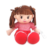 布娃娃填棉芭比婴童玩具毛绒仿真玩具填冲女孩玩具 布绒