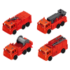 4款式1:48消防系列合金车(颜色随机） 滑行 喷漆 金属