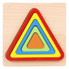 木制几何形状-三角形 木质