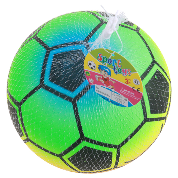 9寸彩虹足球充气球 塑料