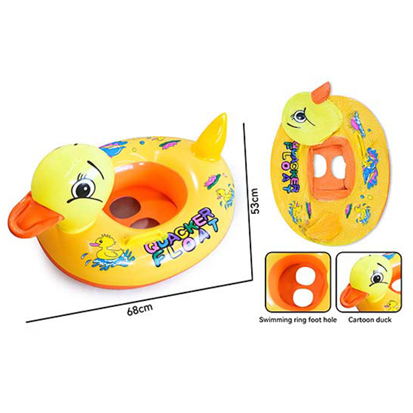 水上玩具充气大黄鸭 塑料