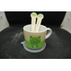 5pcs儿童餐具套装 单色清装 竹纤维