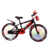儿童20寸加密彩色车条自行车 单色清装 金属
